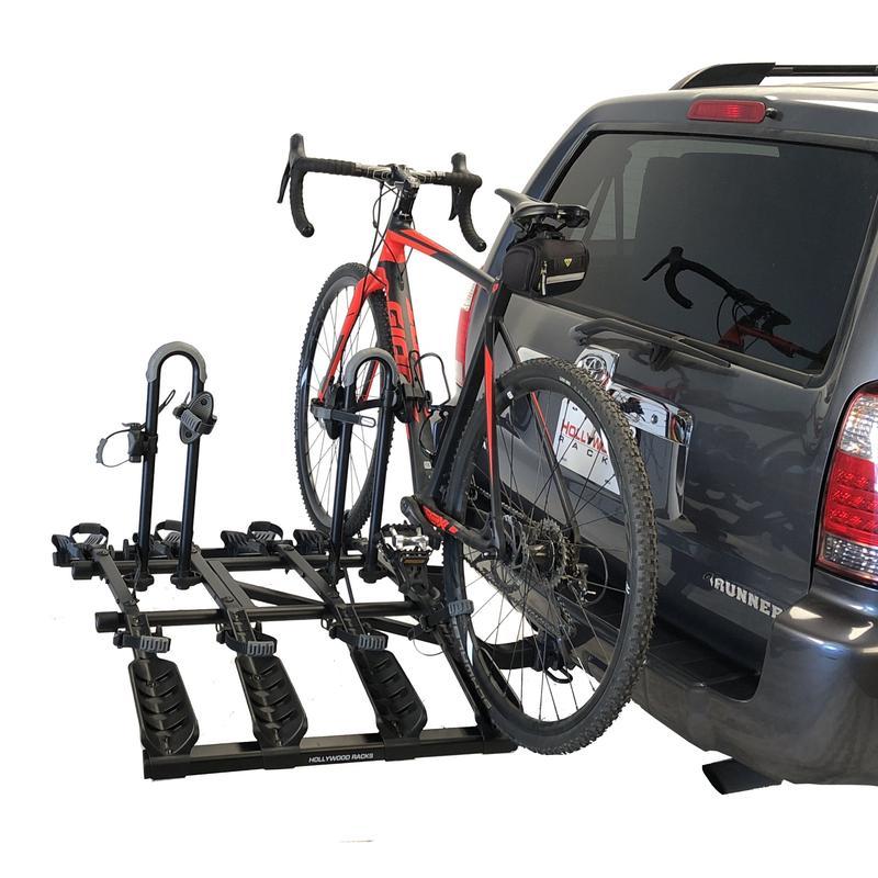 Hollywood Racks Destination 4 Bike Hitch Rack - HR4000 with one Bike