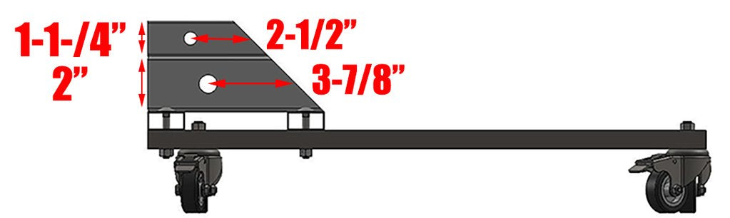 Hollywood Racks Rack Valet - RV1 Dimensions