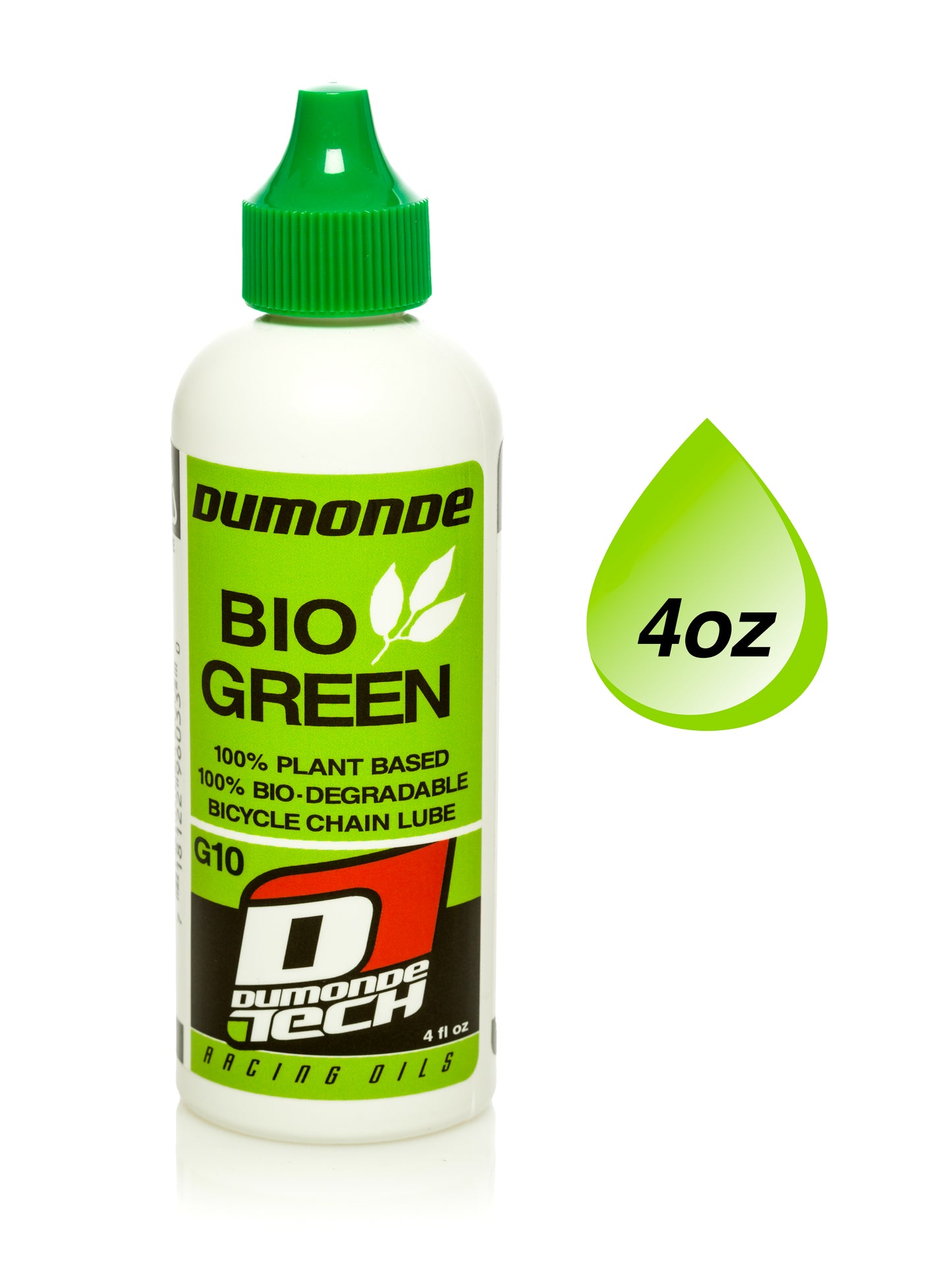 Dumonde Tech G-10 Bio Green Bicycle Chain Lubricant - MULTIPLE SIZES