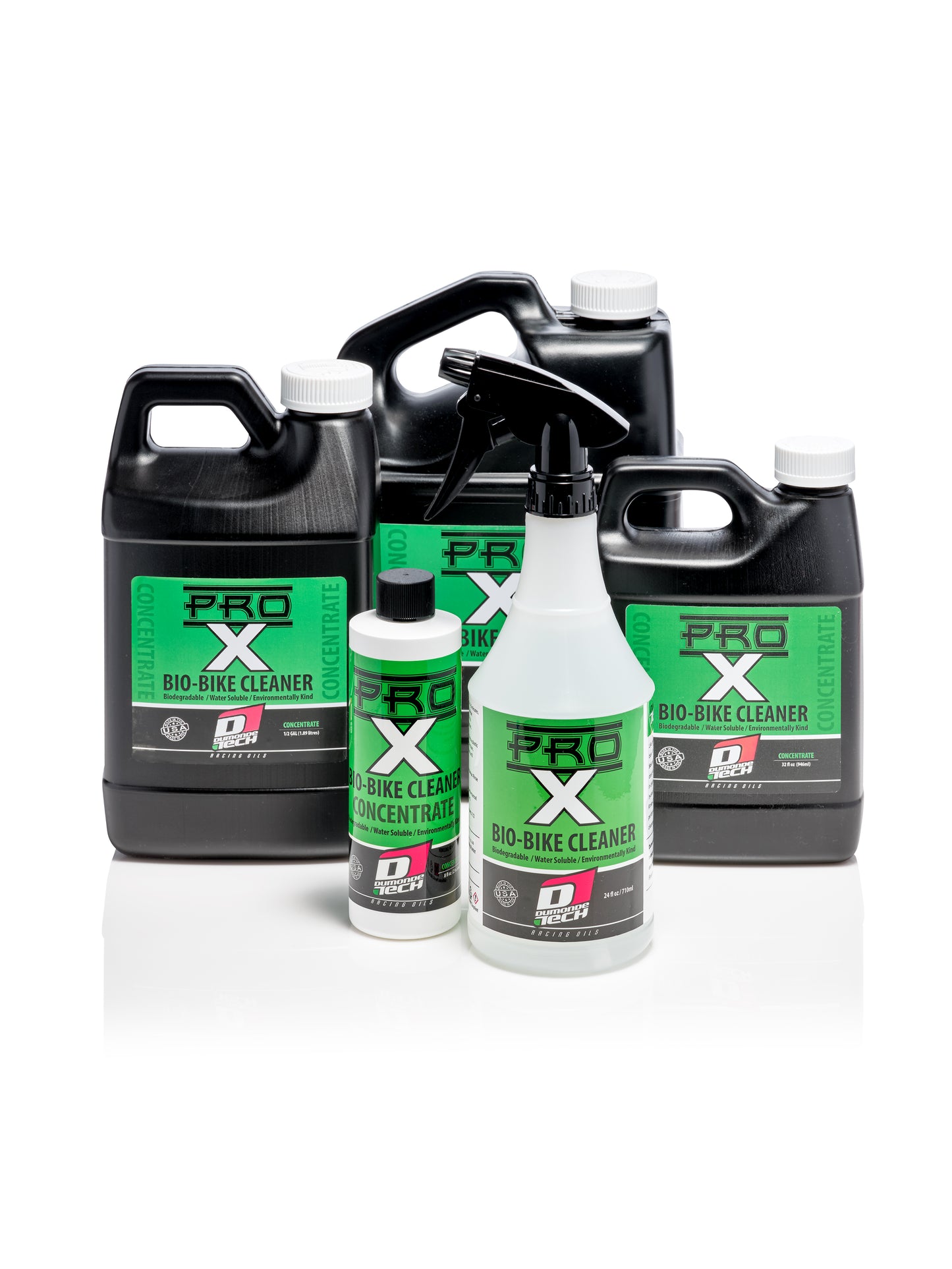 Dumonde Tech Pro-X Bio Bike Cleaner & Concentrate - MULTIPLE SIZES