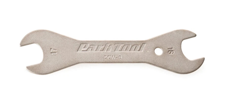 Park Tool - DCW-3 Double Ended Cone Wrench - 17mm and 18mm