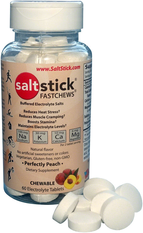 SaltStick Fastchews Chewable Electrolyte Tablets - Bottle Of 60 Chews