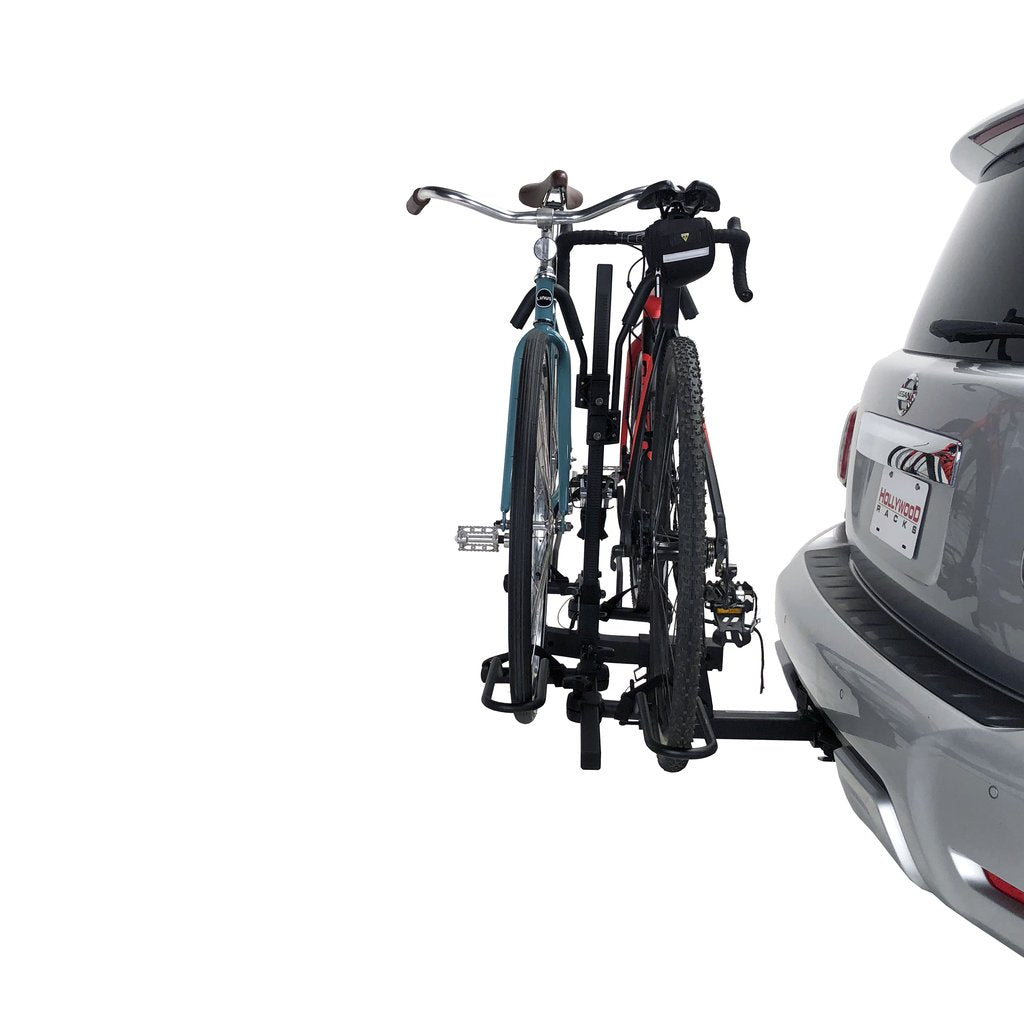Sport Rider SE2 Hitch Bike Rack From Sprocket Kings on SUV with 2 Bikes Loaded