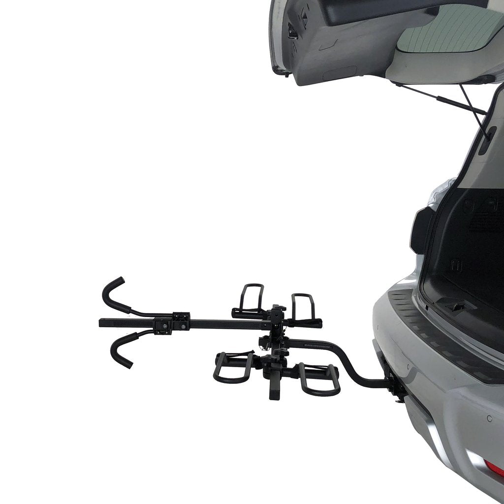 Hollywood Racks Trail Rider Hitch Bike Rack - HR200 From Sprocket Kings with Trunk Open