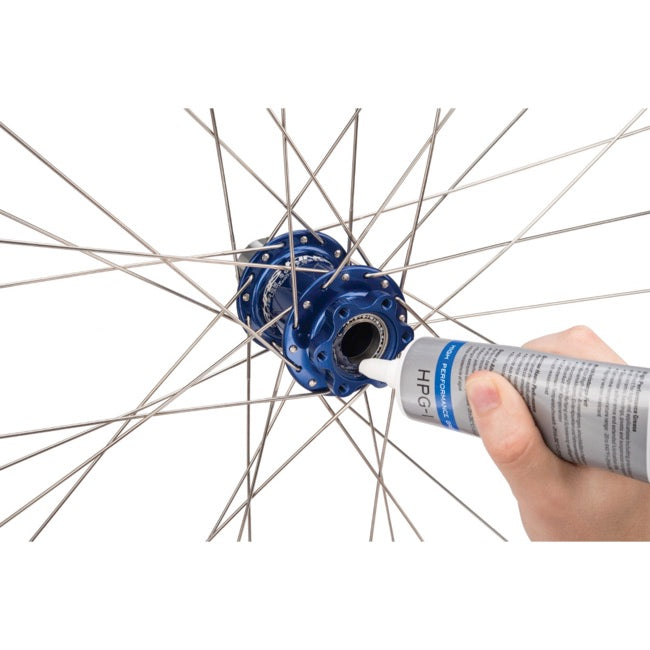 Park Tool HPG-1 High Performance Grease on Bike from Sprocket Kings Bicycle Shop