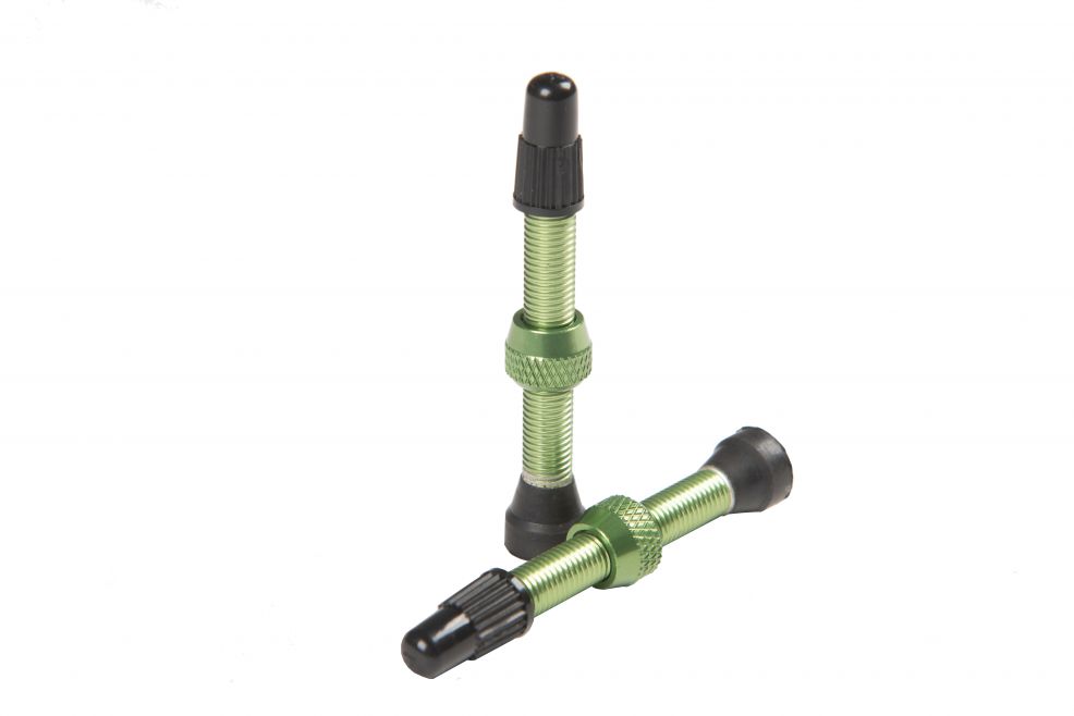 Stan's No Tubes Tubeless Valve Stems Presta Valve in Green Finish Color | Bicycle Tubeless Technology from Sprocket Kings