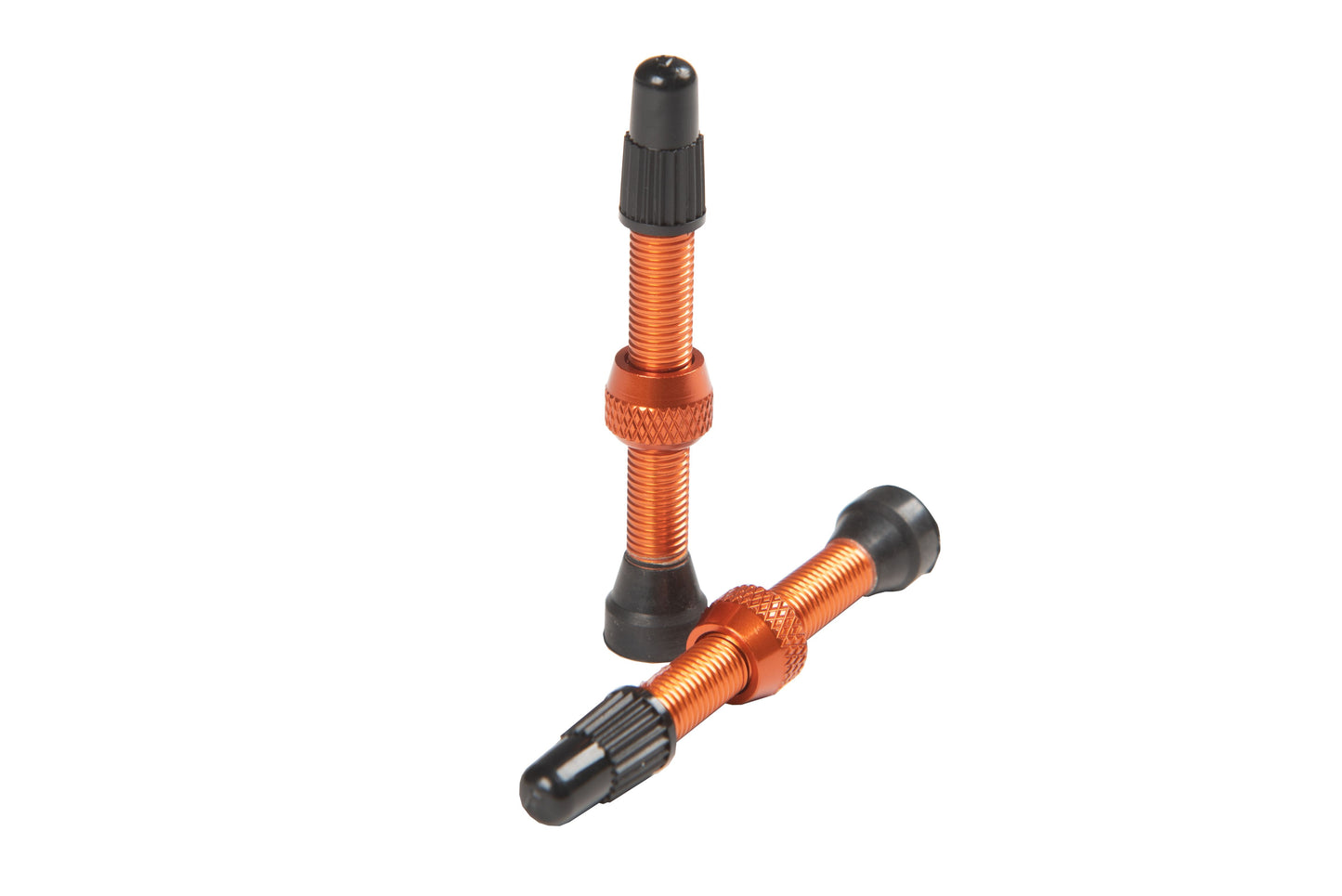 Stan's No Tubes Tubeless Valve Stems Presta Valve in Orange Finish Color | Bicycle Tubeless Technology from Sprocket Kings